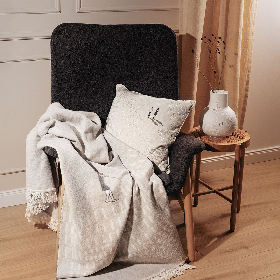 Cuscino linea “Passeggiata nel parco”