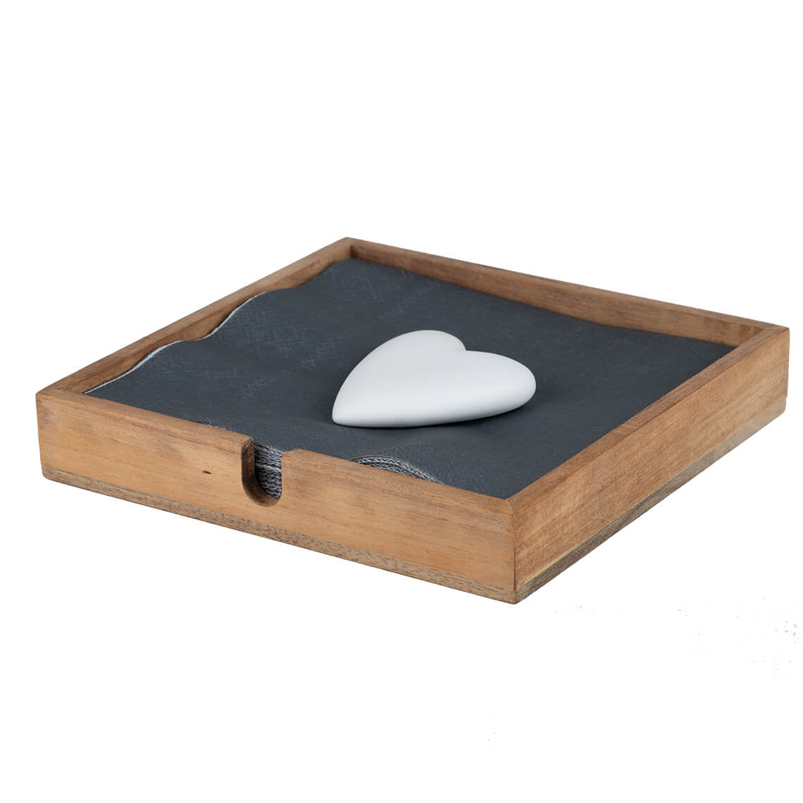 Porta tovaglioli con cuoricino