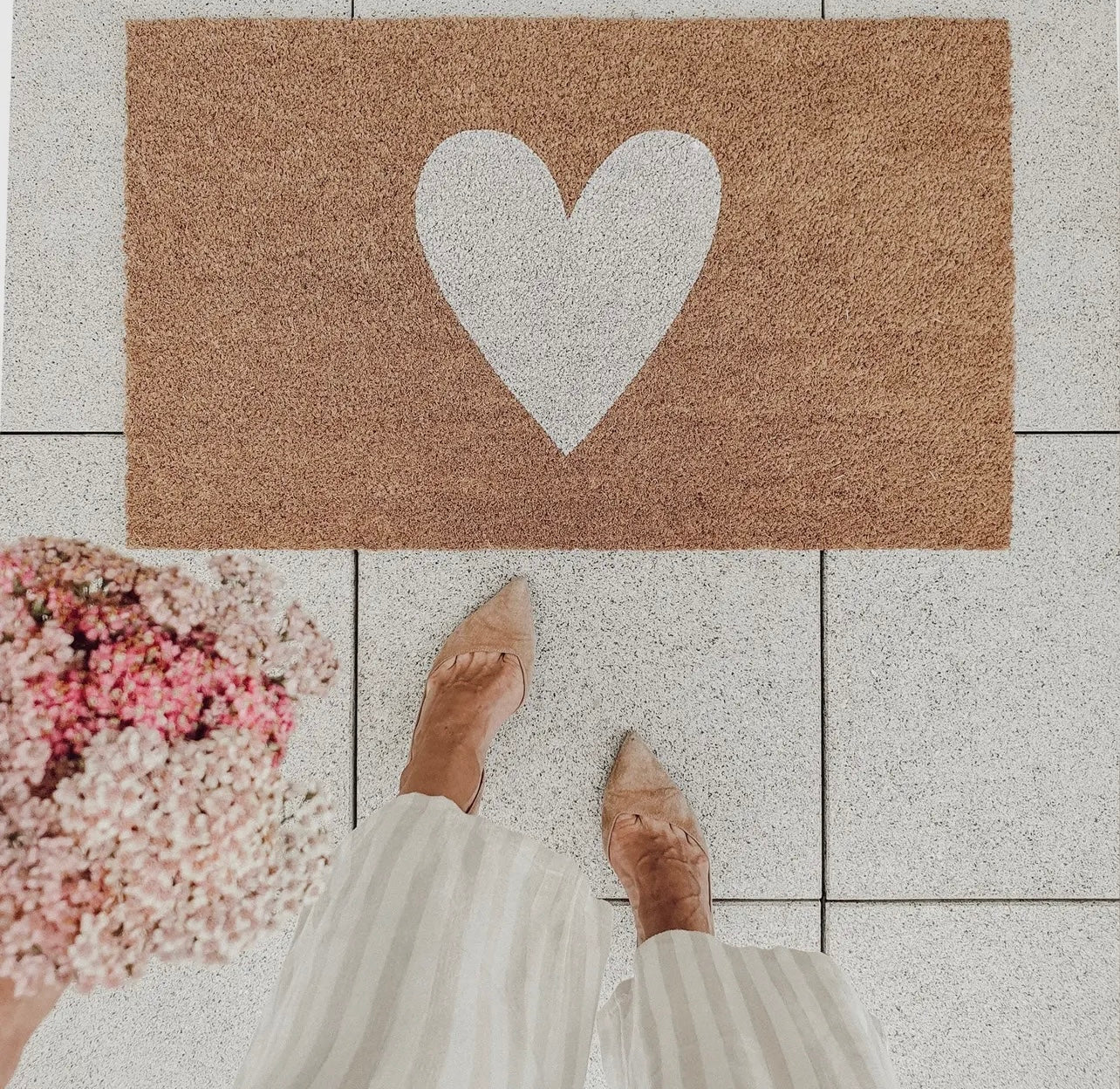 Zerbino “cuore bianco”