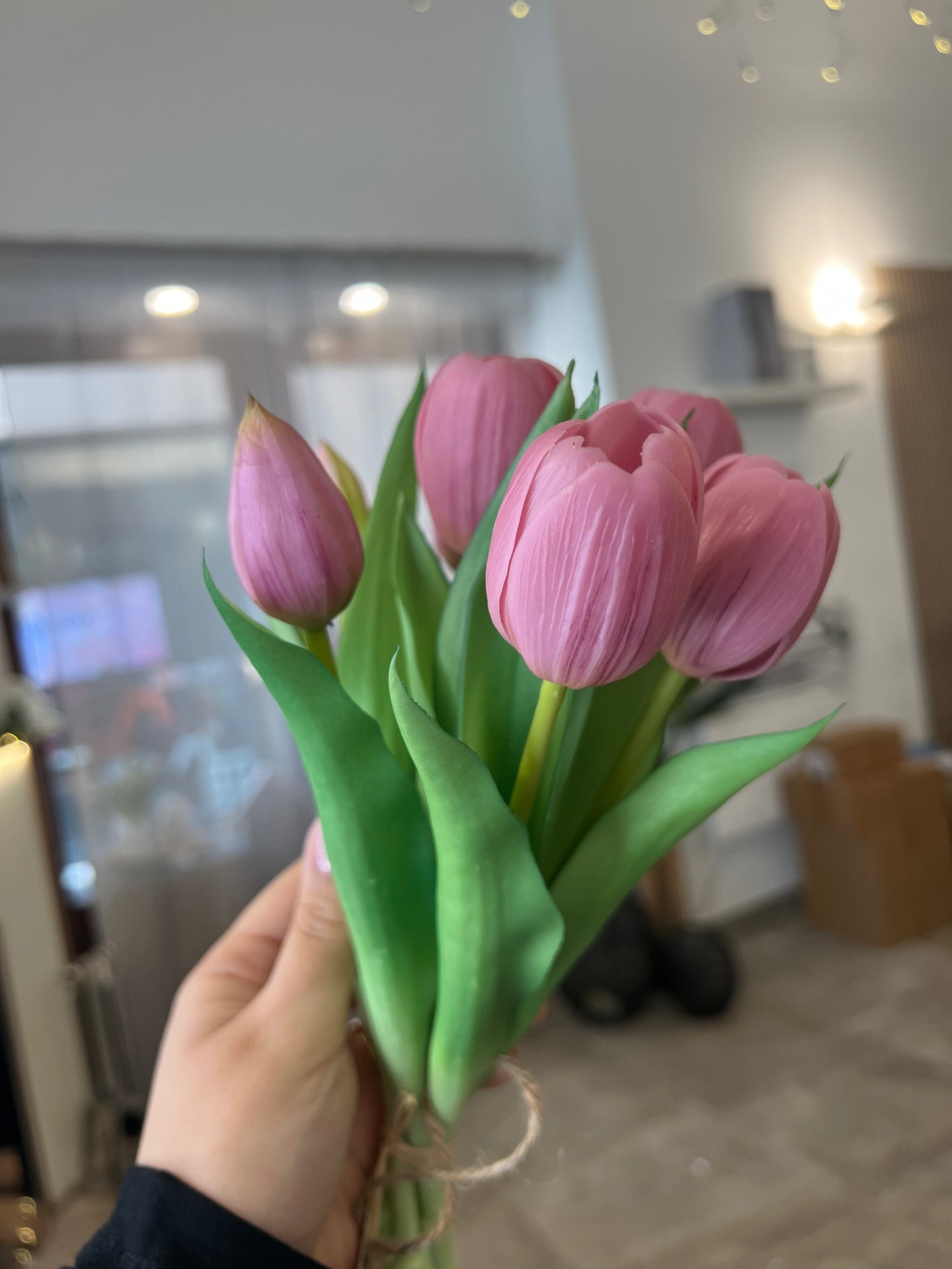 mazzo di tulipani rosa