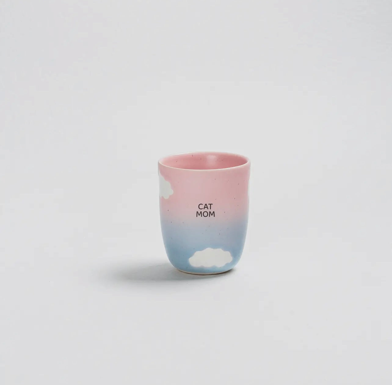 Mug “cat mom” rosa