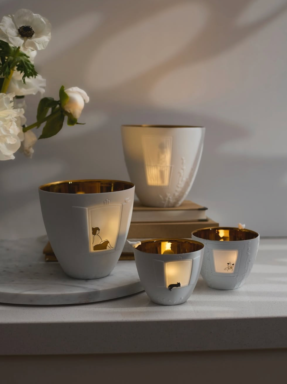 porta candela "gattino"