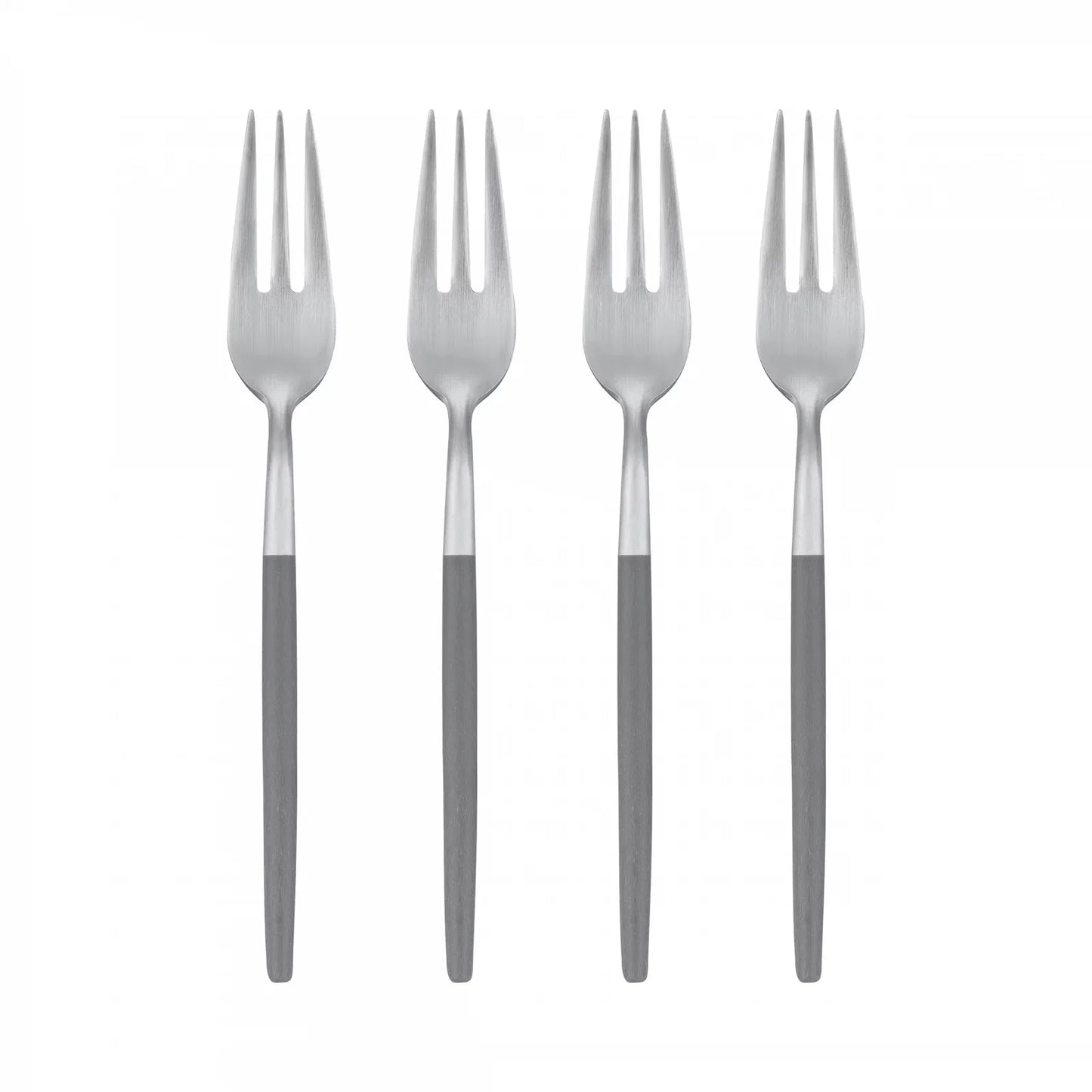 set di 4 forchettine da dolce