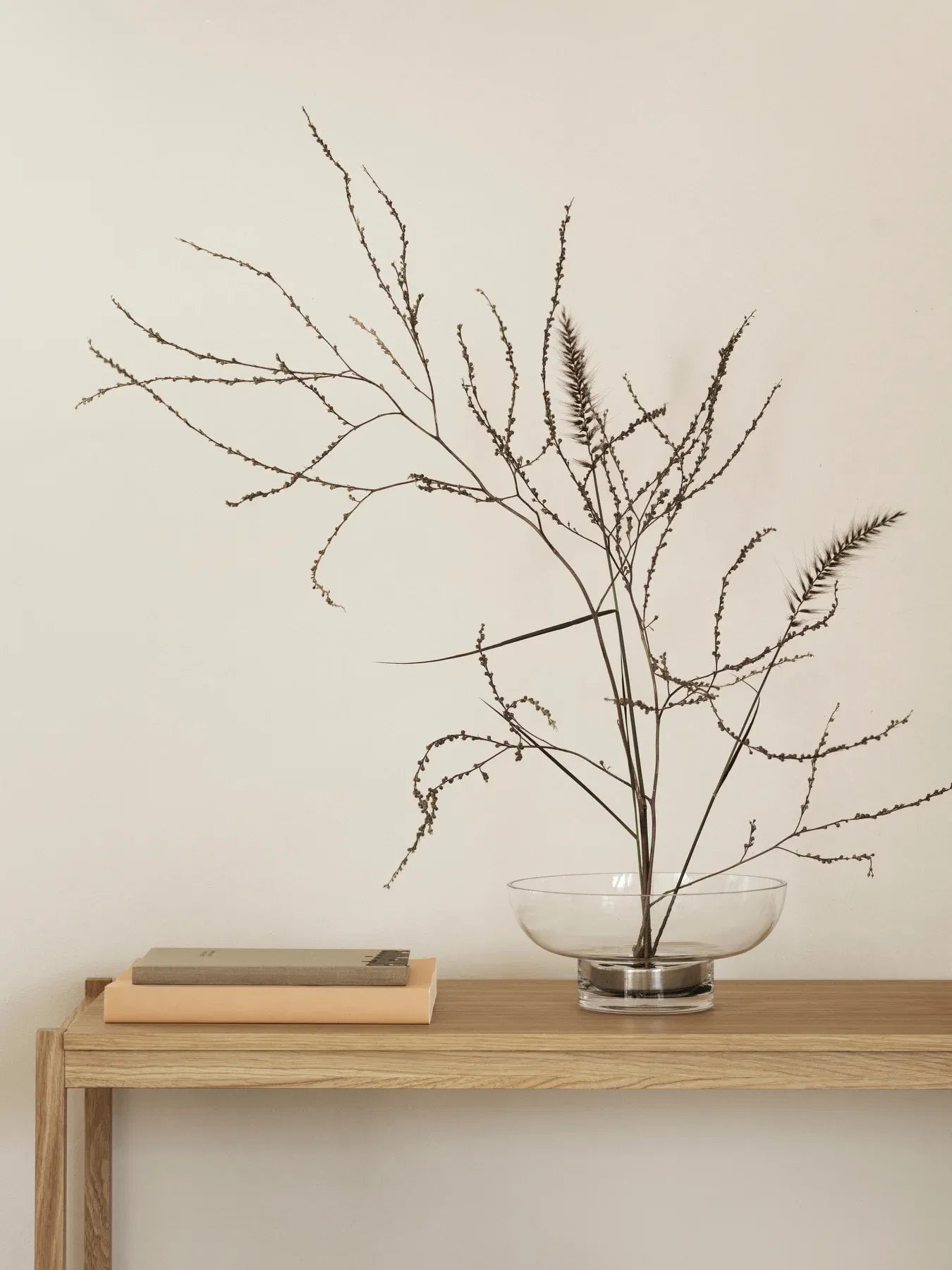 vaso Ikebana in vetro