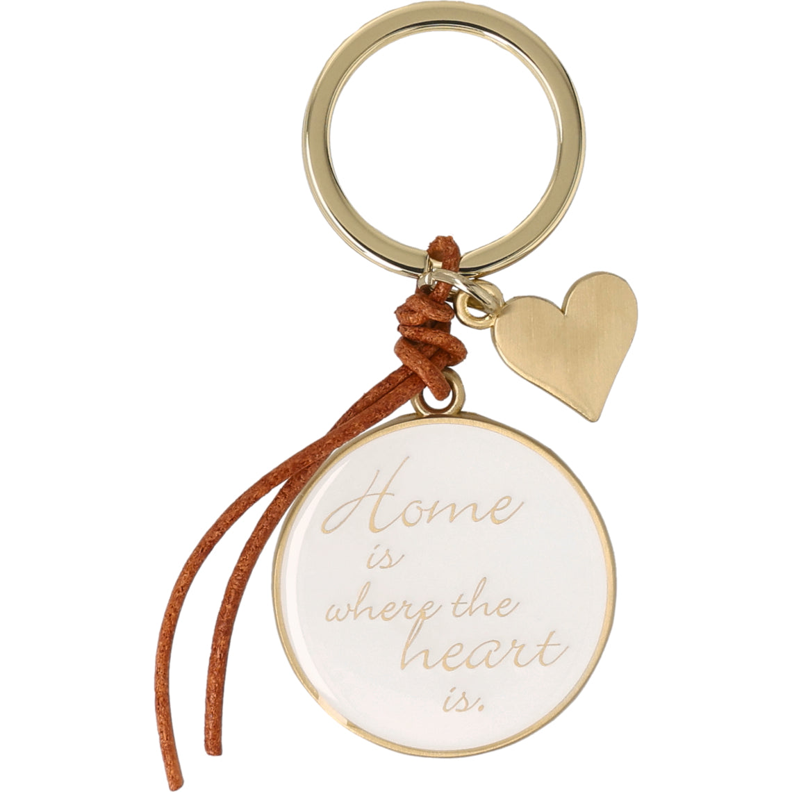 porta chiavi "home is where the heart is"