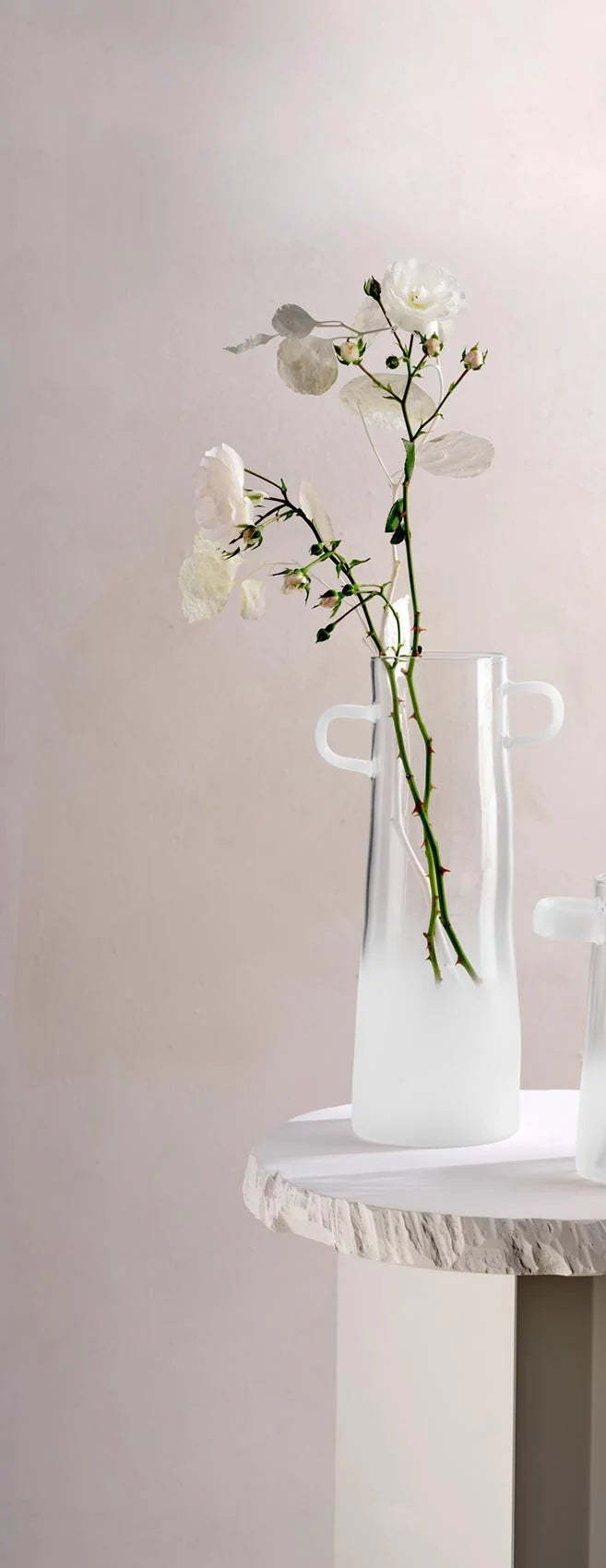 vaso rayu bianco grande