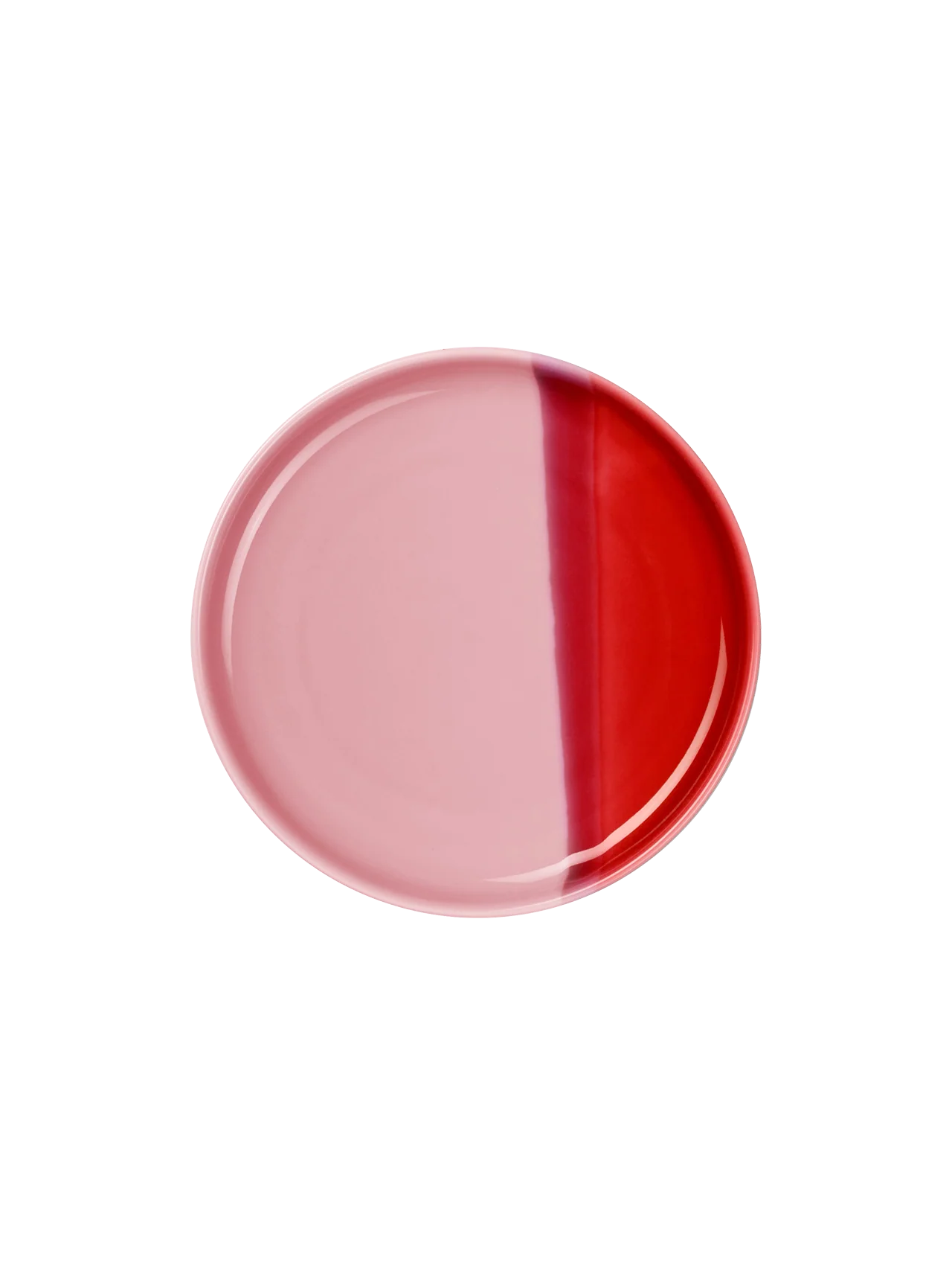 tazzina da caffè con piattino "Strwberry smoothie"