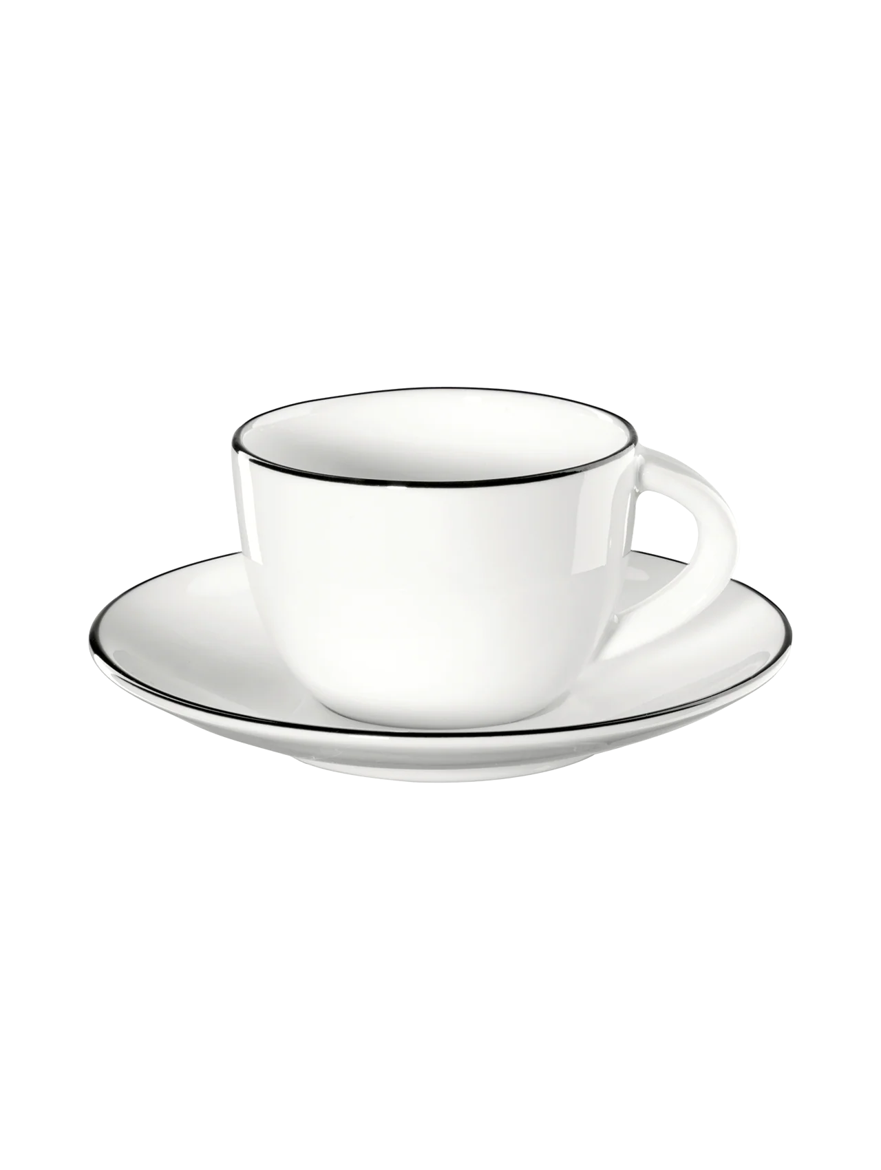 tazzina da caffè con piattino