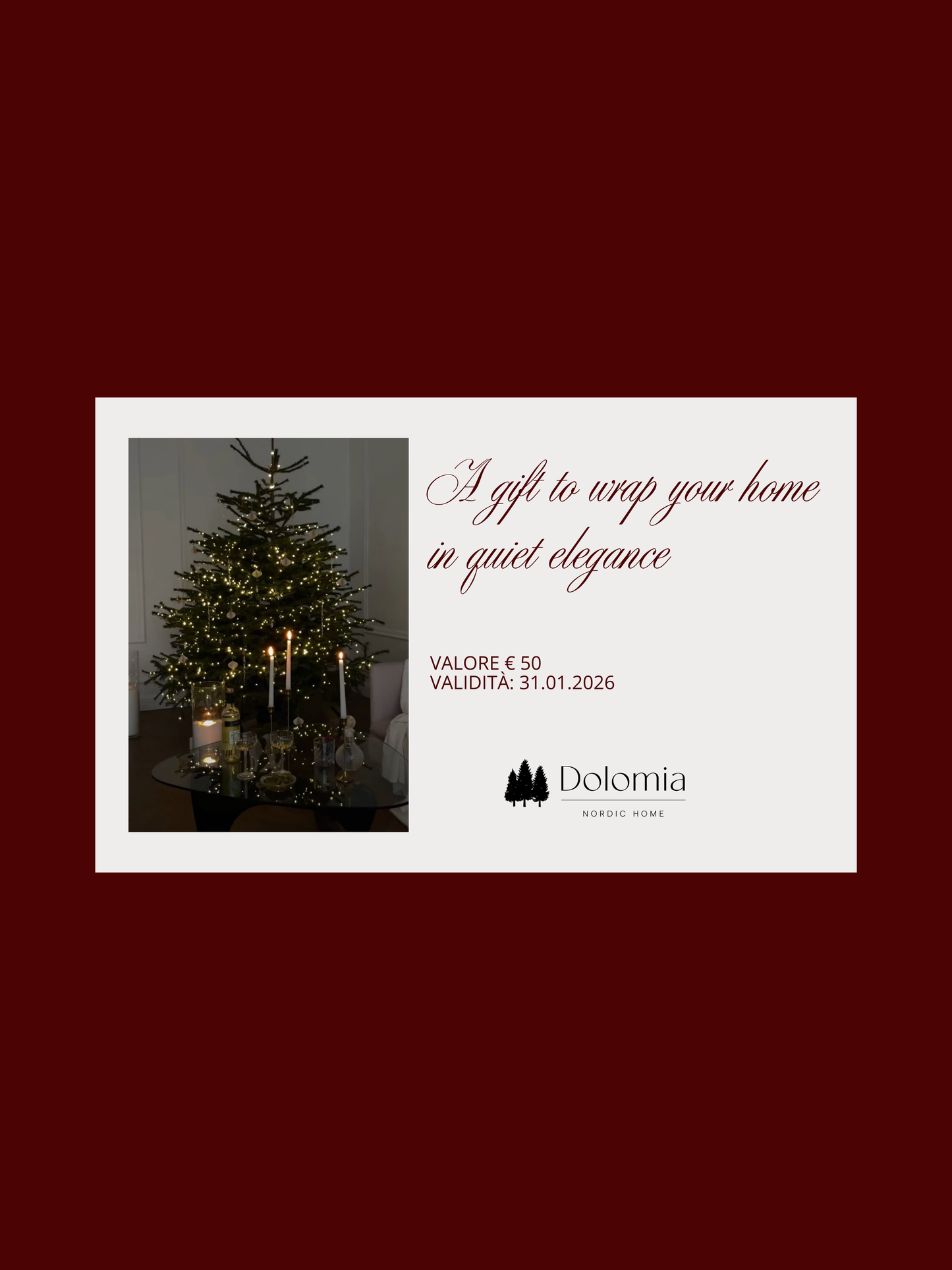 Buono Regalo da 50 euro