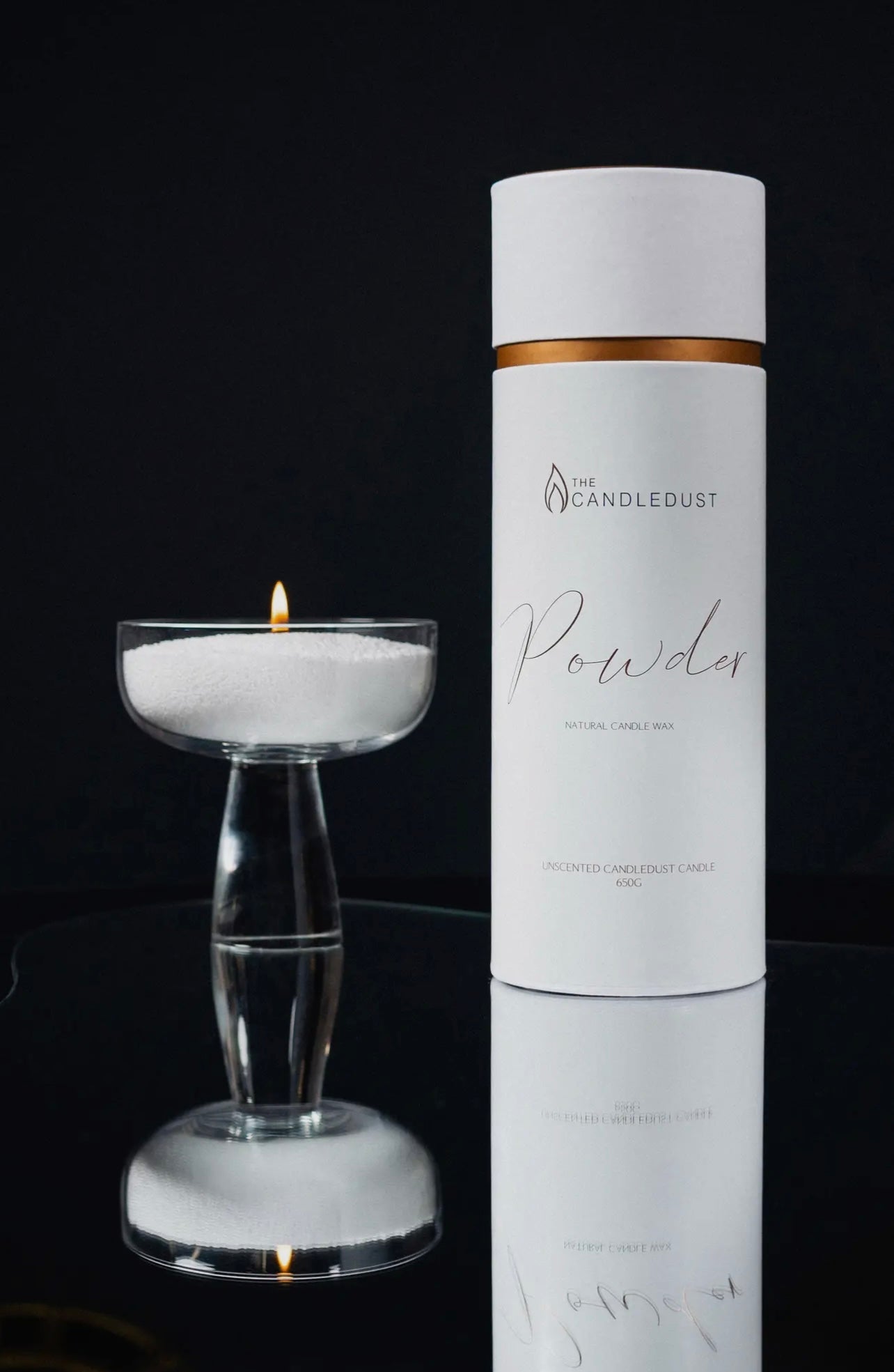 Candela in polvere “Diamond Dust” da 650 gr