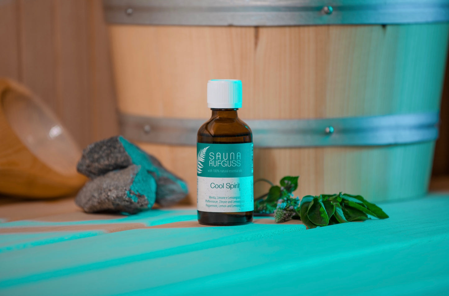 Miscela di olio per sauna aufguss con oli essenziali 100% naturali