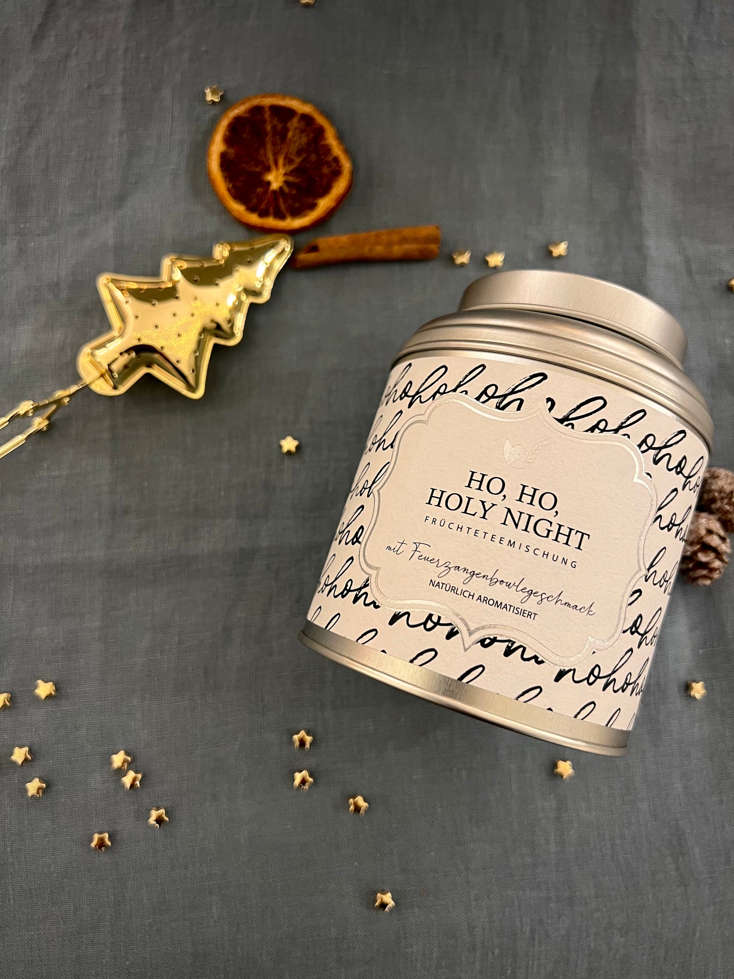 Box regalo tè biologico di Natale con Infusore