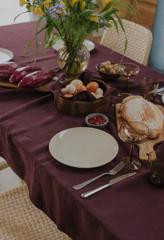 Tovaglia viola intenso