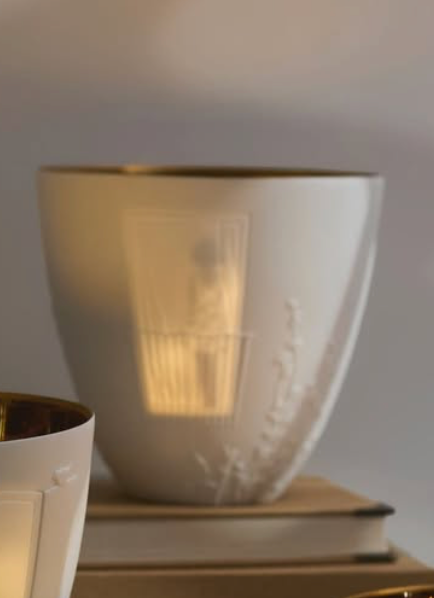 porta candela "me time" grande