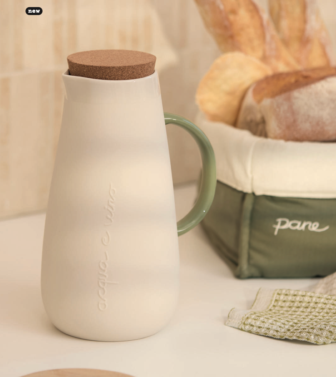 caraffa "acqua e vino"