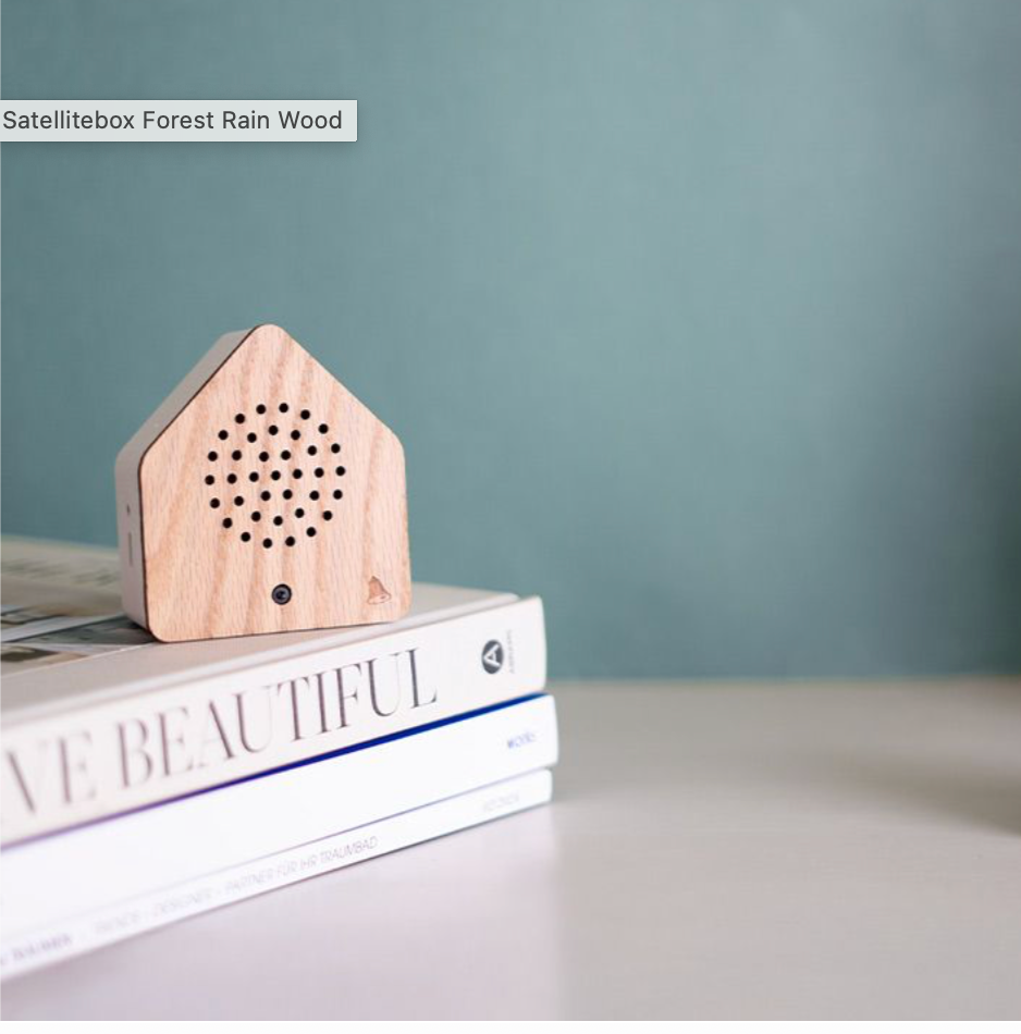 casetta sonora "Forest Rain"