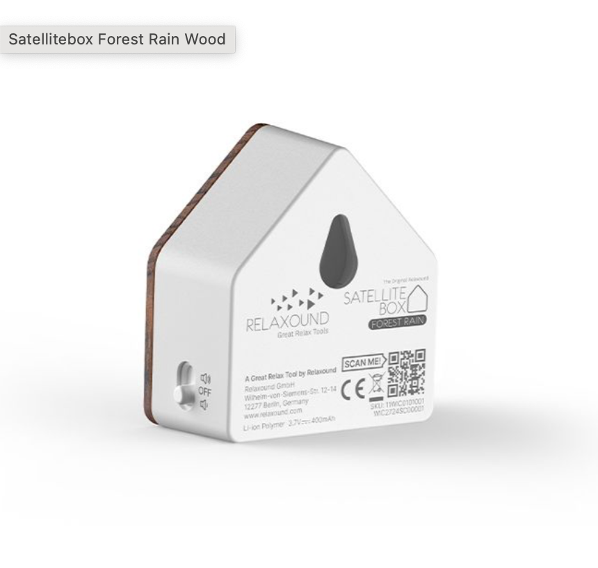 casetta sonora "Forest Rain"