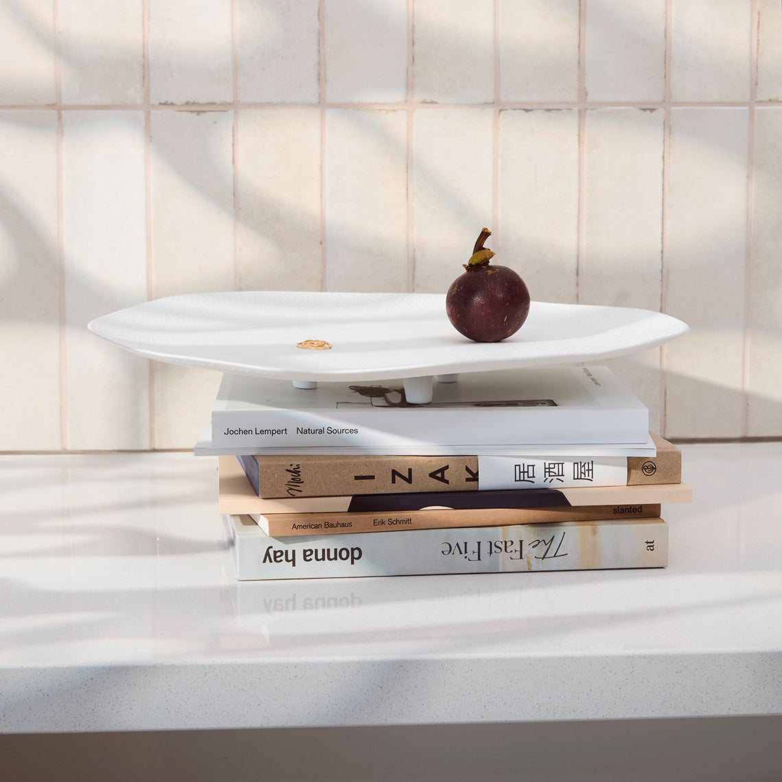 alzata/centrotavola in porcellana