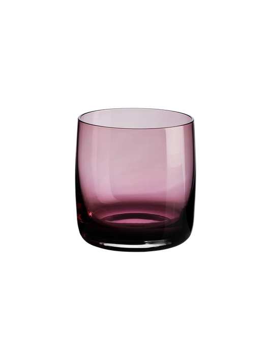 bicchiere in vetro soffiato "berry"