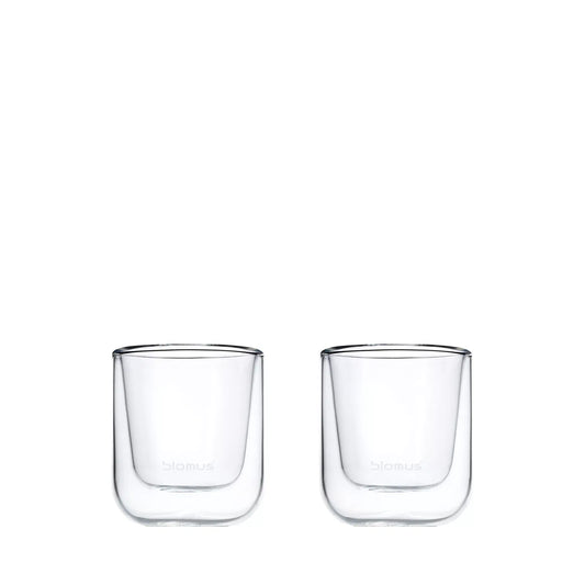 set di 2 bicchieri per espresso