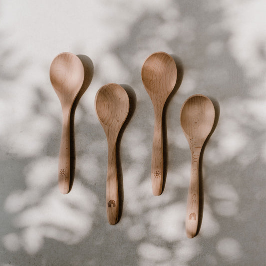 Cucchiaini in legno di bambù