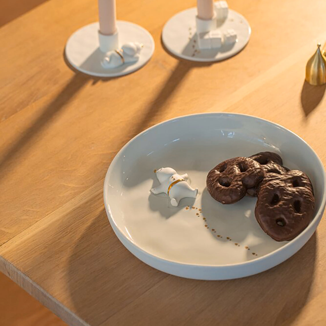 piatto "babbo natale"