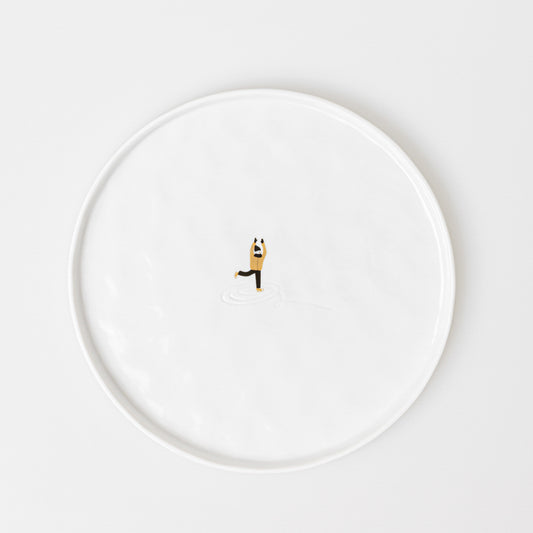 Piatto piano "pattinatore"