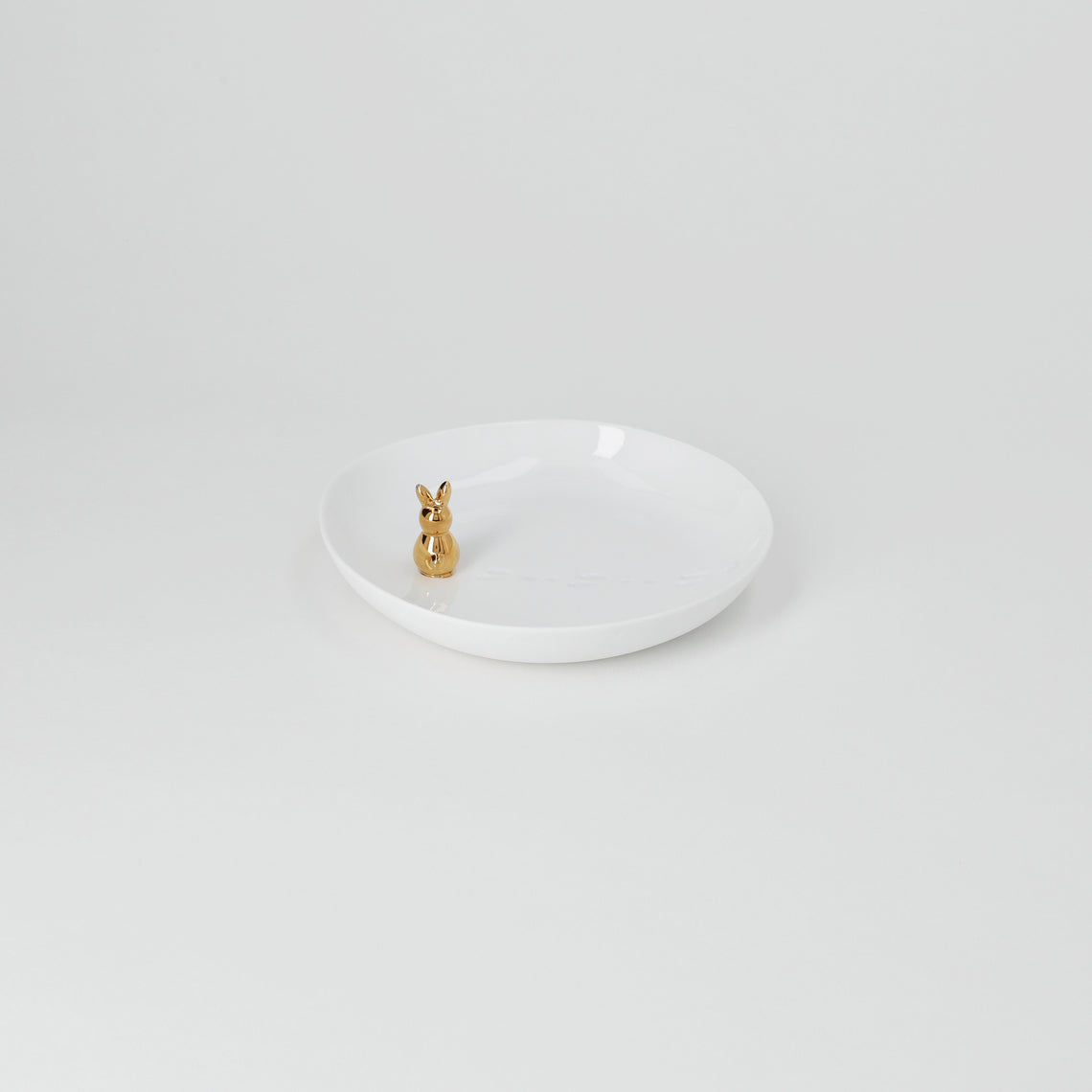 piattino con coniglietto