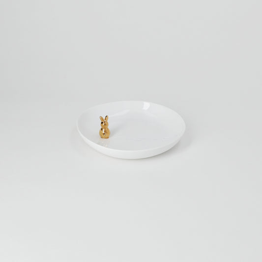 piattino con coniglietto