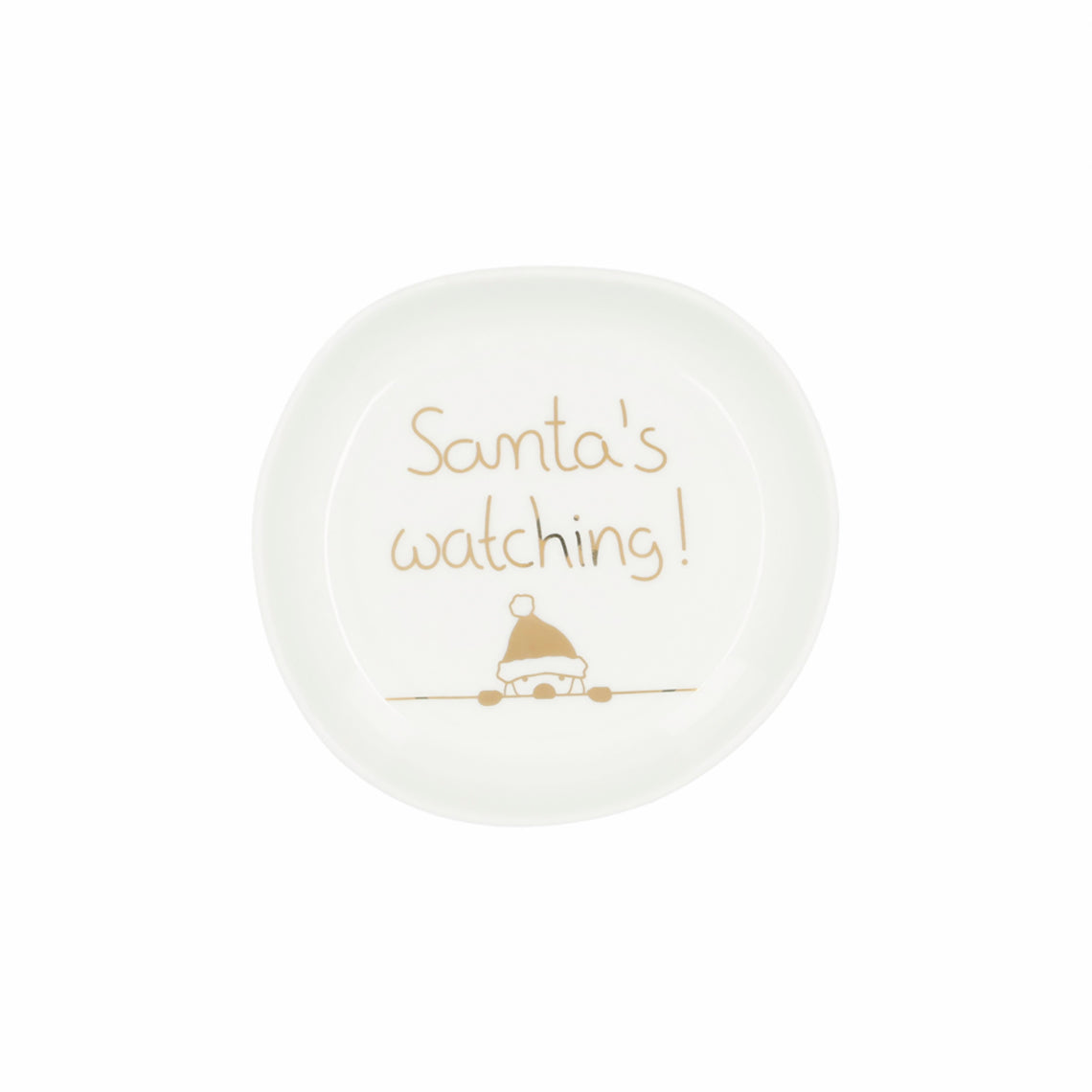 Piattino da dolce "santa's Watching"