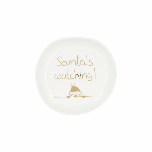 Piattino da dolce "santa's Watching"