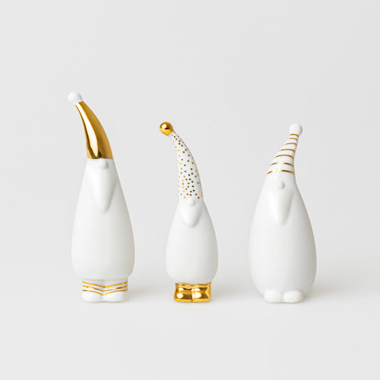 set di 3 babbo natale