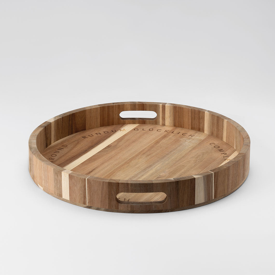 vassoio in legno di acacia xl